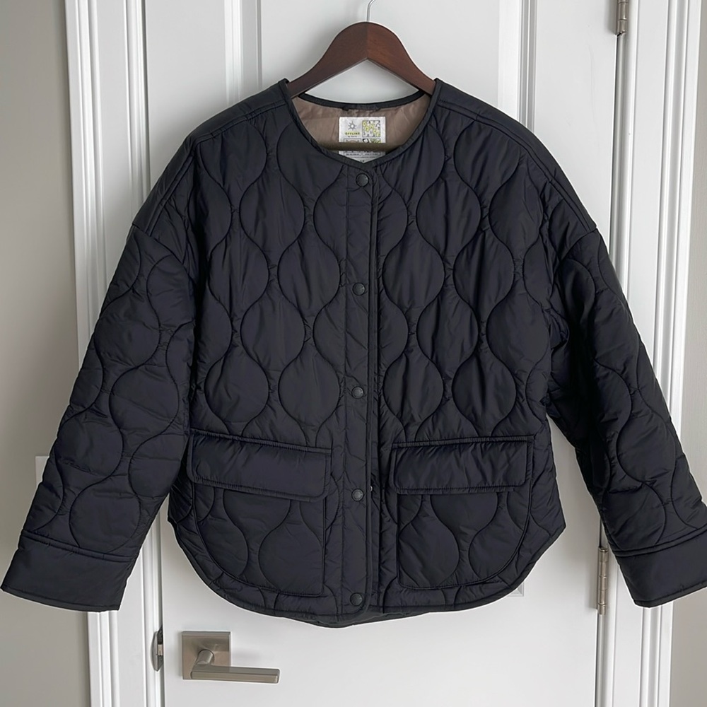 Offline by Aerie Quilted Bomber Jacket